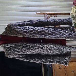 NWOT GEMELLI CABLE KNIT CARDIGAN